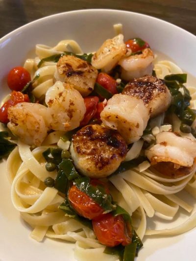 seafood linguine